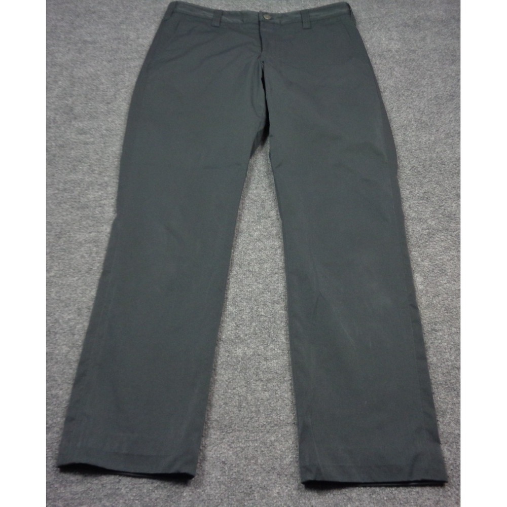 BLUFFWORKS‎ Pants Chino 33X32 Regular Fit Performance Gray Made in USA